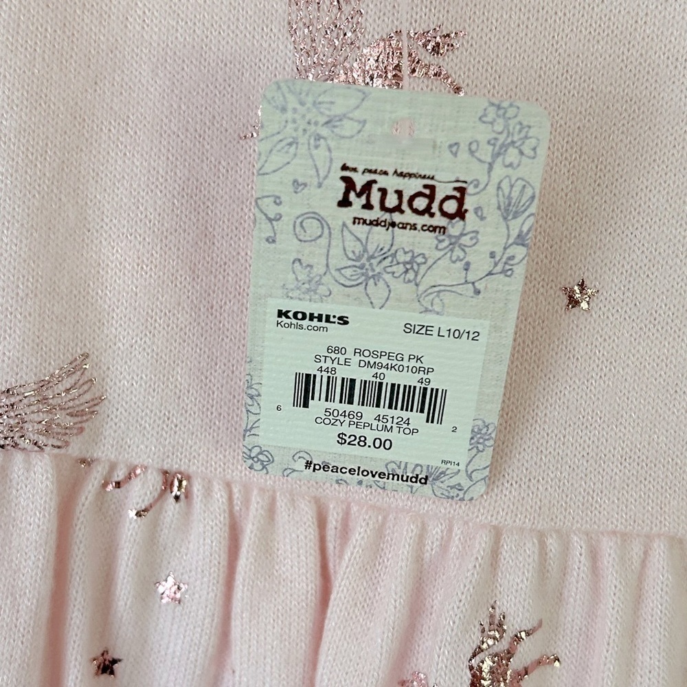 Two Mudd Girls Long Sleeve Tops NWT - Picture 12 of 12